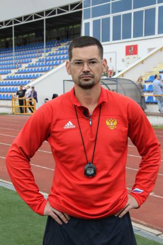 Тренировка по ОФП мужской сборной России