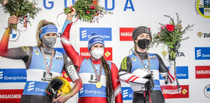 Татьяна Иванова выиграла спринтерскую гонку в Сигулде, Латвия