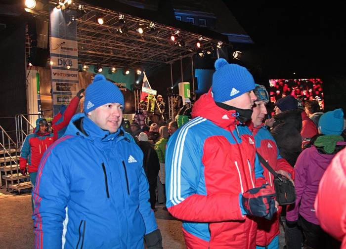 Торжественная церемония открытия чемпионата мира по санному спорту в Альтенберге