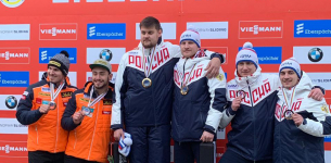 Историческое золото чемпионата Европы на счету экипажа Денисьев/Антонов, бронза - Южаков/Прохоров