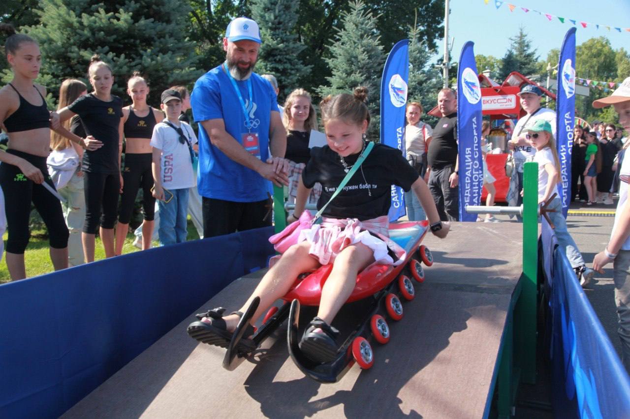 Федерация санного спорта России приняла участие в VKfest на ВДНХ