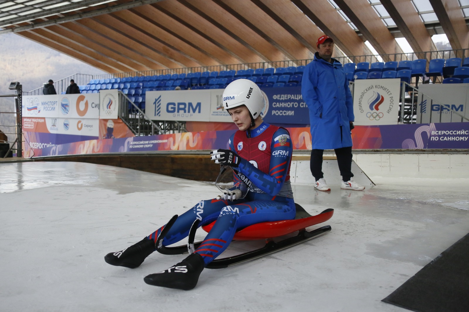 Первенство России 2023 по санному спорту среди юношей и девушек пройдет в Сочи
