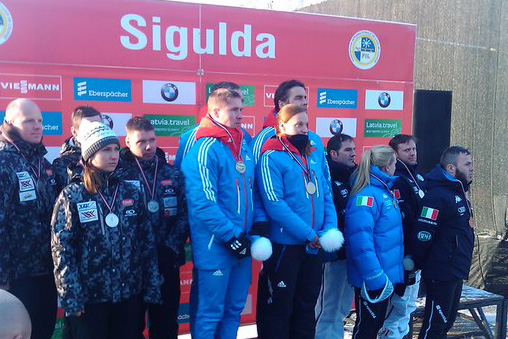 Российская сборная завоевала золото чемпионата Европы в эстафете